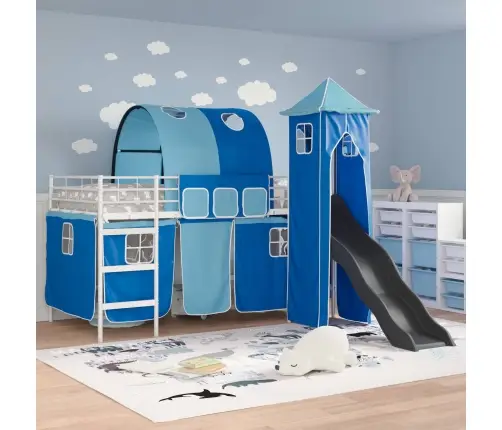 Valge Ja Sinine 107 X 200 Cm