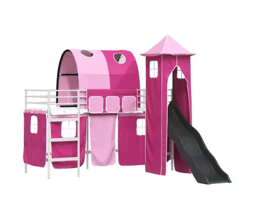 Balta Ir Rožinė 75 X 190 Cm