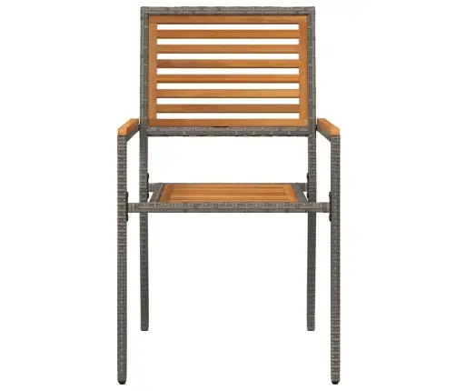 Sodo Krėslai, Kurie Vienas Ant Kito Sukraunami 4 Pcs