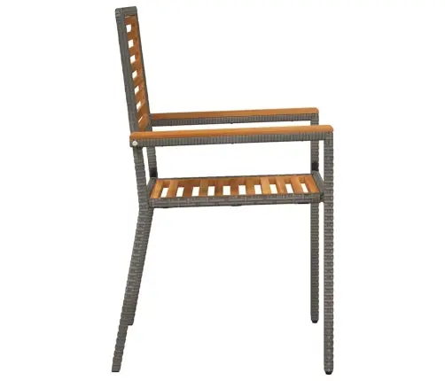 Sodo Krėslai, Kurie Vienas Ant Kito Sukraunami 4 Pcs