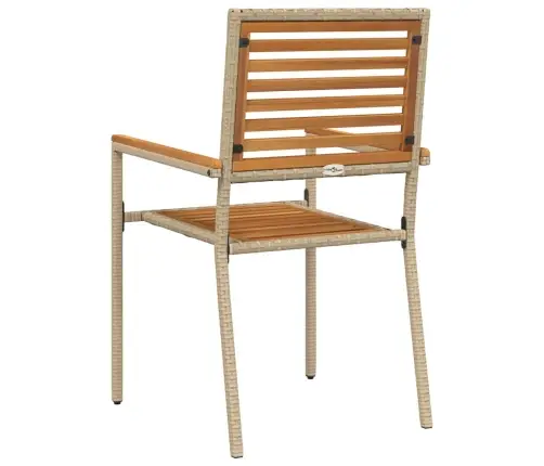 Āra Krēsli 4 Pcs Krēmkrāsas, Brūns Vidaxl