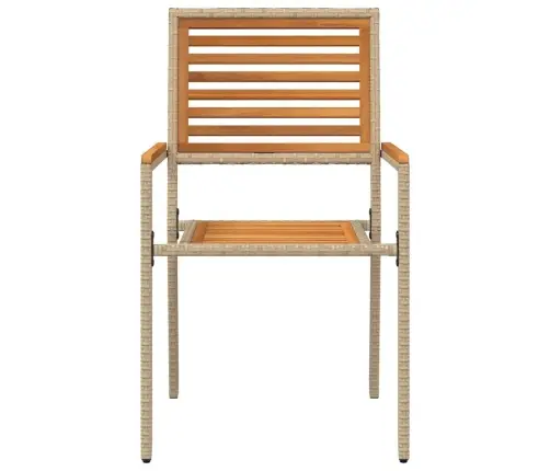 Āra Krēsli 4 Pcs Krēmkrāsas, Brūns Vidaxl