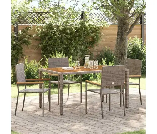 Aiakohandavad Toolid 4 Pcs Hall Ja Pruun