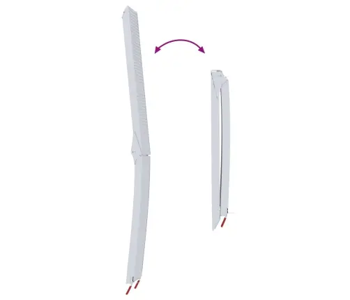 Motociklo Rampos 680 Kg 2 Pcs Sidabro 205 X 28 X 5 Cm Aliuminis