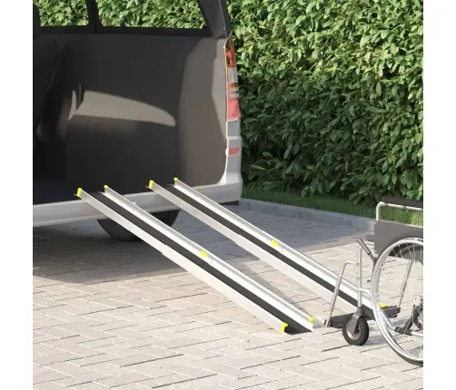 Krēsla Pacēlājs 2 Pcs Melna 184,5 X 18,5 X 5 Cm Alumīnijs Vidaxl