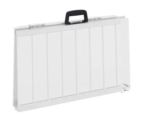 Ratiņu Rampa Sudraba 62 X 73 X 5 Cm Alumīnijs Vidaxl