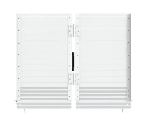 Ratiņu Rampa Sudraba 62 X 73 X 5 Cm Alumīnijs Vidaxl