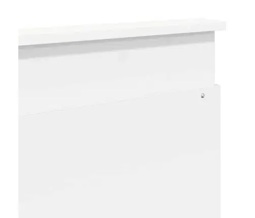 Galvgalis Ar Galvas Klāju Balts 200 Cm Inženierijas Koks Vidaxl Galvgalis Ar Galvas Klāju Balts 200 Cm Inženierijas Koks Vidaxl