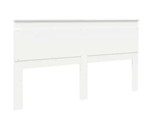 Galvgalis Ar Galvas Klāju Balts 200 Cm Inženierijas Koks Vidaxl Galvgalis Ar Galvas Klāju Balts 200 Cm Inženierijas Koks Vidaxl