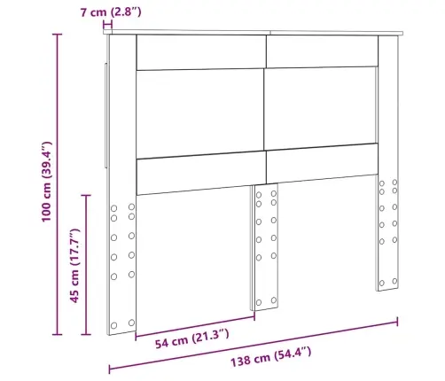 Galvgalis Ar Galvas Klāju Sonoma Ozols 135 Cm Inženierijas Koks Vidaxl Galvgalis Ar Galvas Klāju Sonoma Ozols 135 Cm Inženierijas Koks Vidaxl