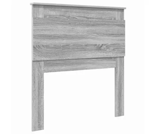 Galvgalis Ar Galvas Klāju Pelēks Sonoma 90 Cm Inženierijas Koks Vidaxl