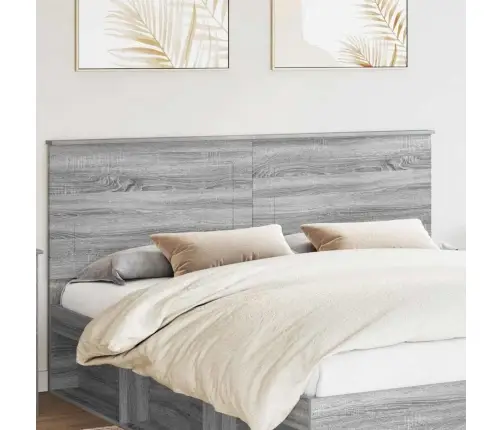 Galvgalis Pelēks Sonoma 200 Cm Inženierijas Koks Vidaxl