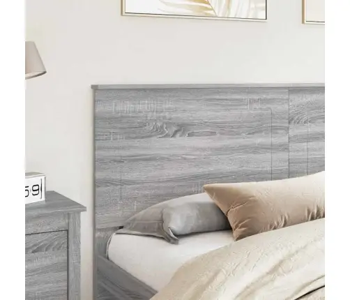 Galvgalis Pelēks Sonoma 200 Cm Inženierijas Koks Vidaxl