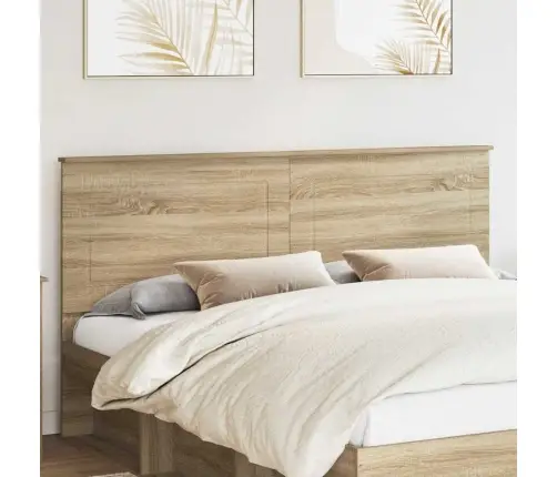 Galvgalis Ar Galvas Klāju Sonoma Ozols 180 Cm Inženierijas Koks Vidaxl