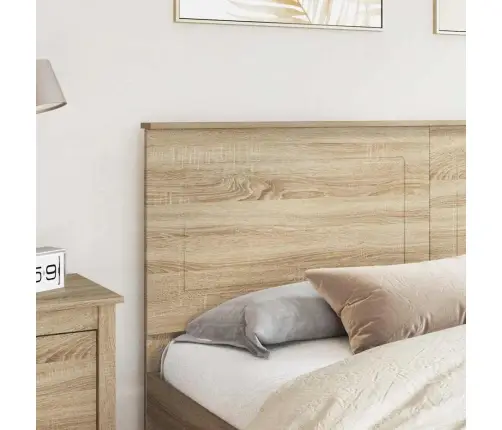 Galvgalis Ar Galvas Klāju Sonoma Ozols 180 Cm Inženierijas Koks Vidaxl