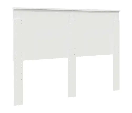 Galvgalis Ar Galvas Klāju Balts 160 Cm Inženierijas Koks Vidaxl