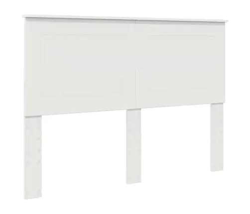 Galvgalis Ar Galvas Klāju Balts 160 Cm Inženierijas Koks Vidaxl