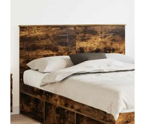 Galvgalis Ar Galvas Klāju Dūmaka Ozols 150 Cm Inženierijas Koks Vidaxl