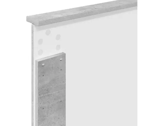 Galvgalis Betona Pelēks 100 Cm Inženierijas Koks Vidaxl