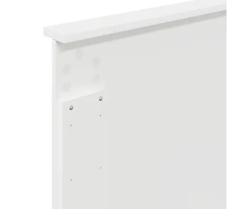 Galvgalis Ar Galvas Klāju Balts 80 Cm Inženierijas Koks Vidaxl