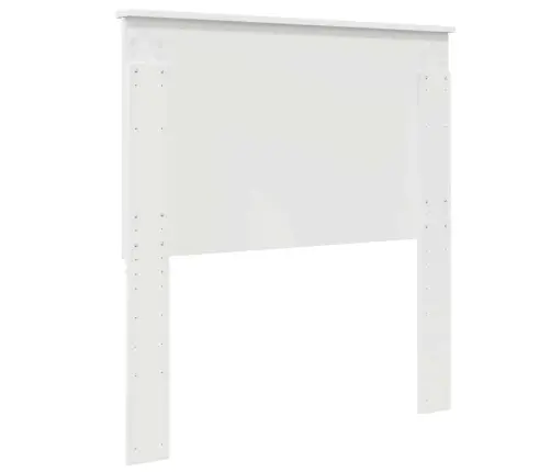 Galvgalis Ar Galvas Klāju Balts 80 Cm Inženierijas Koks Vidaxl