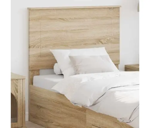 Galvgalis Ar Galvas Klāju Sonoma Ozols 80 Cm Inženierijas Koks Vidaxl