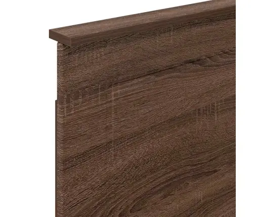 Galvūgalis Su Galvūgalio Rudas Ąžuolas 80 Cm Apdirbta Mediena