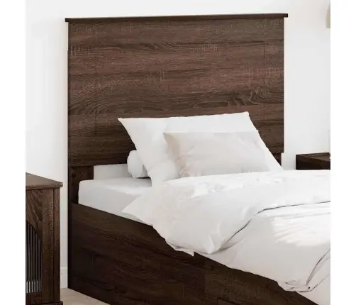 Galvūgalis Su Galvūgalio Rudas Ąžuolas 80 Cm Apdirbta Mediena