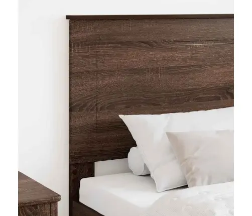 Galvūgalis Su Galvūgalio Rudas Ąžuolas 80 Cm Apdirbta Mediena