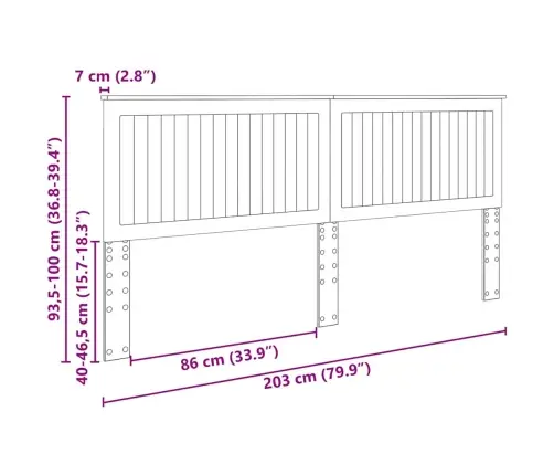 Peats Peaga Sonoma Tamm 200 Cm Tehispuit