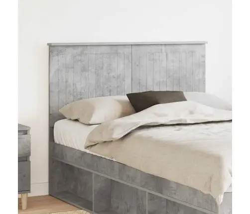 Galvgalis Betona Pelēks 135 Cm Inženierijas Koks Vidaxl