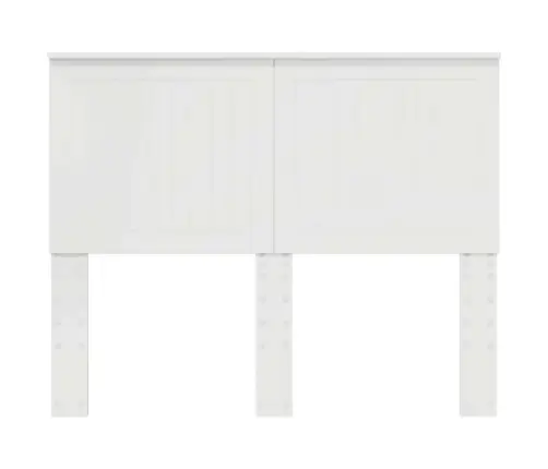 Galvgalis Spīdīga Balta 135 Cm Inženierijas Koks Vidaxl