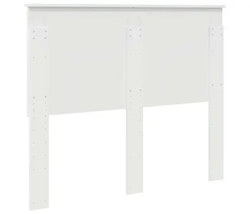 Galvgalis Spīdīga Balta 120 Cm Inženierijas Koks Vidaxl