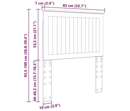 Peats Peaga Sonoma Tamm 80 Cm Tehispuit