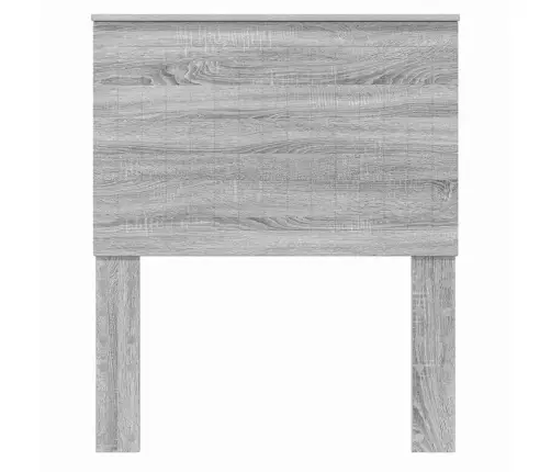 Galvgalis Ar Galvas Klāju Pelēks Sonoma 80 Cm Inženierijas Koks Vidaxl