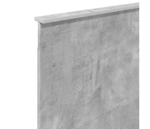 Galvgalis Ar Galvas Klāju Betona Pelēks 75 Cm Inženierijas Koks Vidaxl