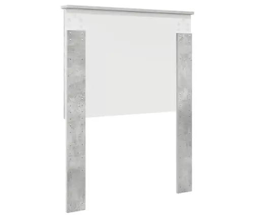 Galvgalis Ar Galvas Klāju Betona Pelēks 75 Cm Inženierijas Koks Vidaxl