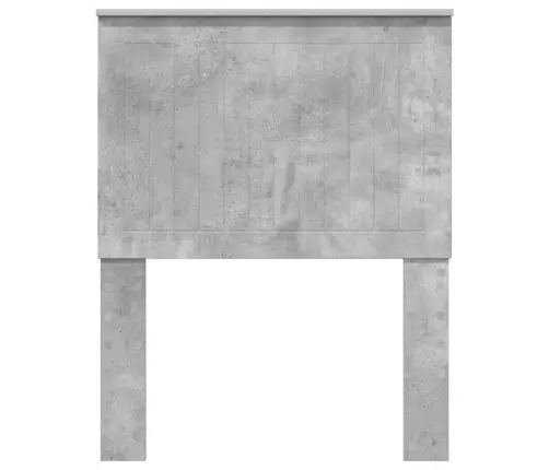 Galvgalis Ar Galvas Klāju Betona Pelēks 75 Cm Inženierijas Koks Vidaxl