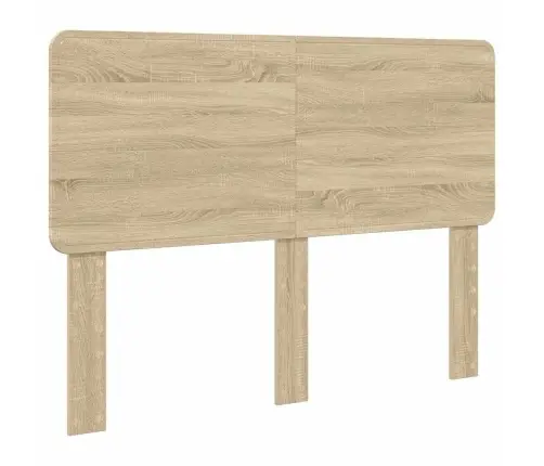 Galvgalis Ar Galvas Klāju Sonoma Ozols 140 Cm Inženierijas Koks Vidaxl