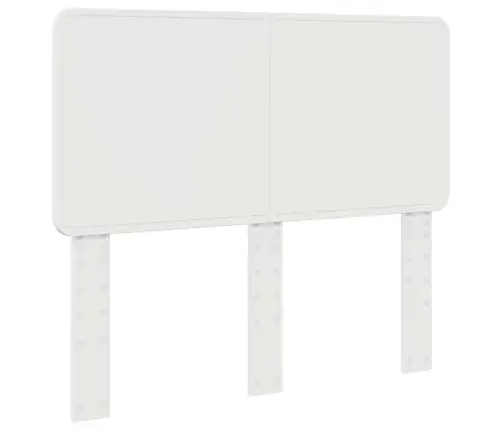 Galvūgalis Su Galvūgalio Balta 135 Cm Apdirbta Mediena