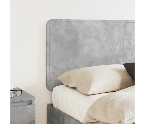 Galvgalis Betona Pelēks 135 Cm Inženierijas Koks Vidaxl