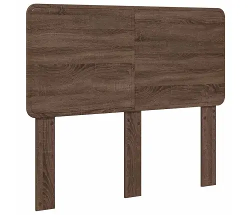 Galvgalis Ar Galvas Klāju Brūns Ozols 135 Cm Inženierijas Koks Vidaxl