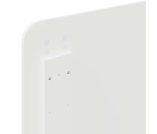 Galvūgalis Su Galvūgalio Balta 100 Cm Apdirbta Mediena