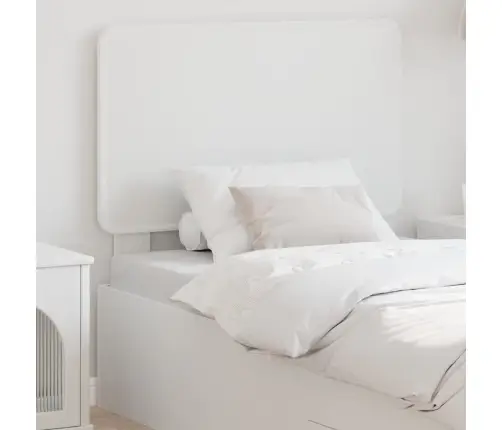 Galvūgalis Su Galvūgalio Balta 100 Cm Apdirbta Mediena