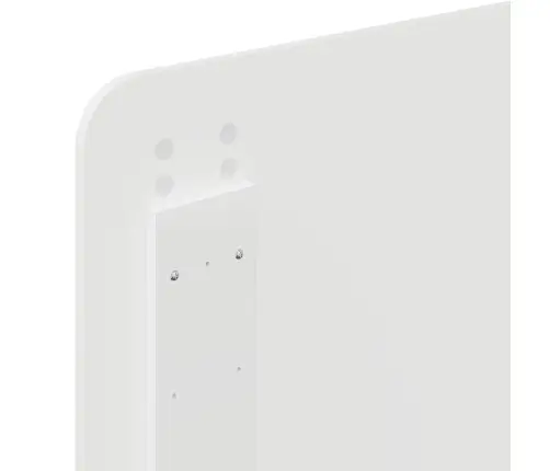 Galvgalis Spīdīga Balta 100 Cm Inženierijas Koks Vidaxl