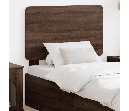 Galvgalis Ar Galvas Klāju Brūns Ozols 100 Cm Inženierijas Koks Vidaxl