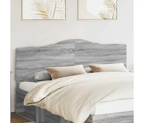 Galvūgalis Su Galvūgalio Pilkas Sonoma 200 Cm Apdirbta Mediena