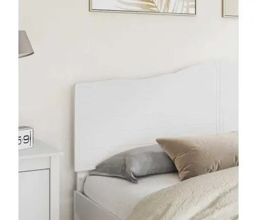 Galvgalis Ar Galvas Klāju Balts 180 Cm Inženierijas Koks Vidaxl