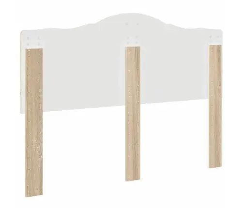 Galvgalis Ar Galvas Klāju Sonoma Ozols 150 Cm Inženierijas Koks Vidaxl