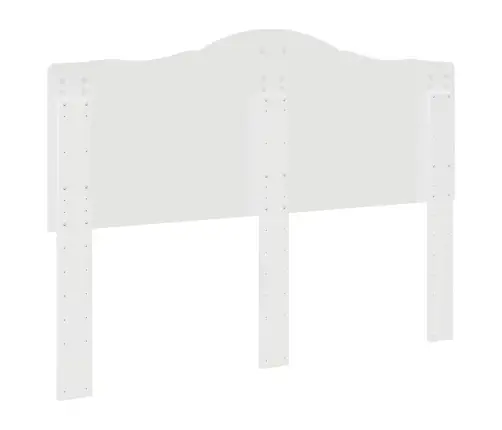 Galvgalis Spīdīga Balta 150 Cm Inženierijas Koks Vidaxl